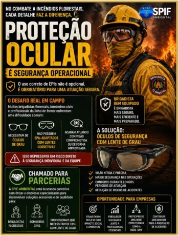 PROTEÇÃO OCULAR É SEGURANÇA OPERACIONAL