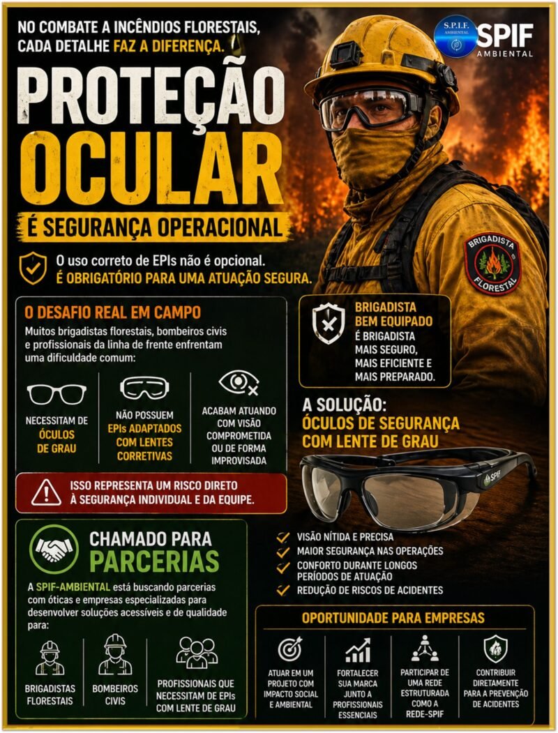 PROTEÇÃO OCULAR É SEGURANÇA OPERACIONAL