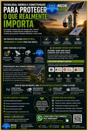 CONECTIVIDADE NA PREVENÇÃO E COMBATE A INCÊNCIOS FLORESTAIS (CIF)
