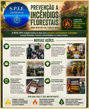 PREVENÇÃO A INCÊNDIOS FLORESTAIS