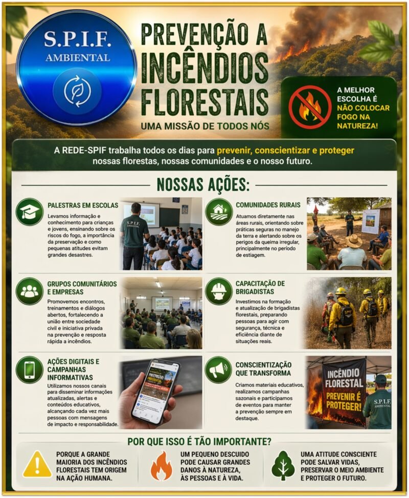 PREVENÇÃO A INCÊNDIOS FLORESTAIS