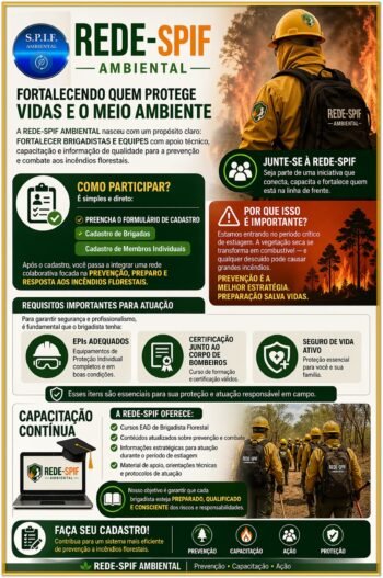 BRIGADAS FLORESTAIS (REDE-SPIF)