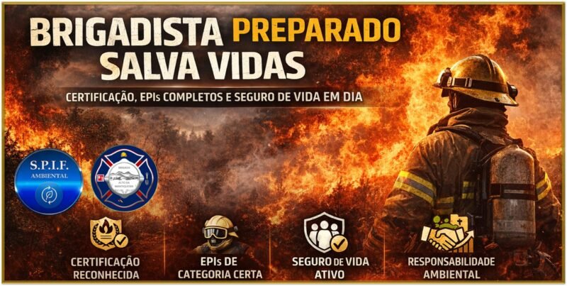 Brigadista Preparado Salva Vidas SPIF-AMBIENTAL