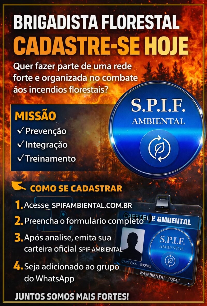 BRIGADISTA FLORESTAL REDE-SPIF