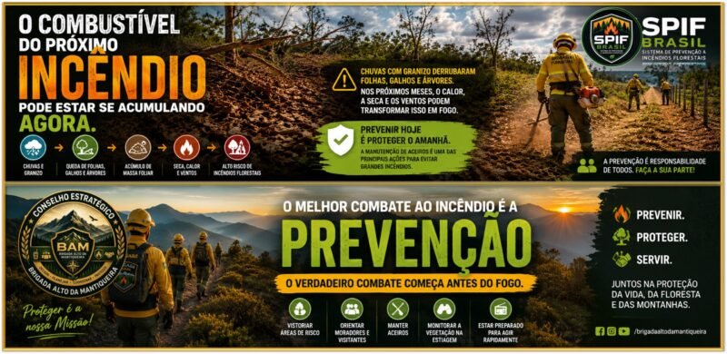 Incêndio Florestal o Combate Começa com a Prevenção