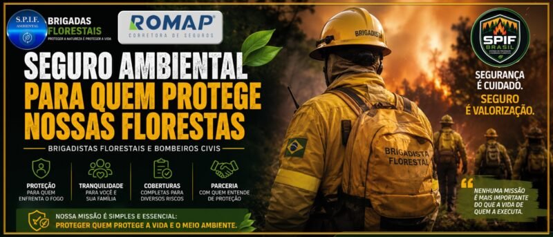 Seguro de Vida para Brigadistas Florestais e Bombeiros Civis
